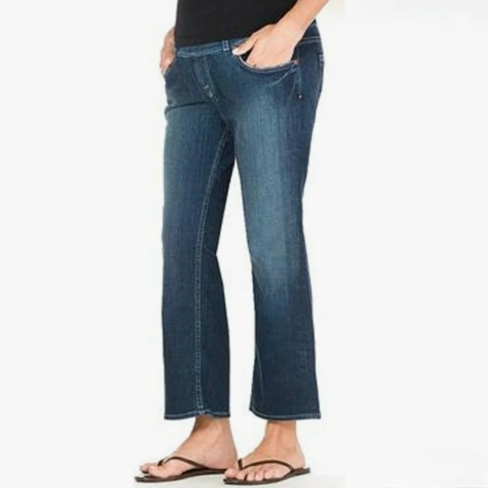 Lucky Brand Lil Maggie Maternity Cuff Crop Straight
Leg | Size M